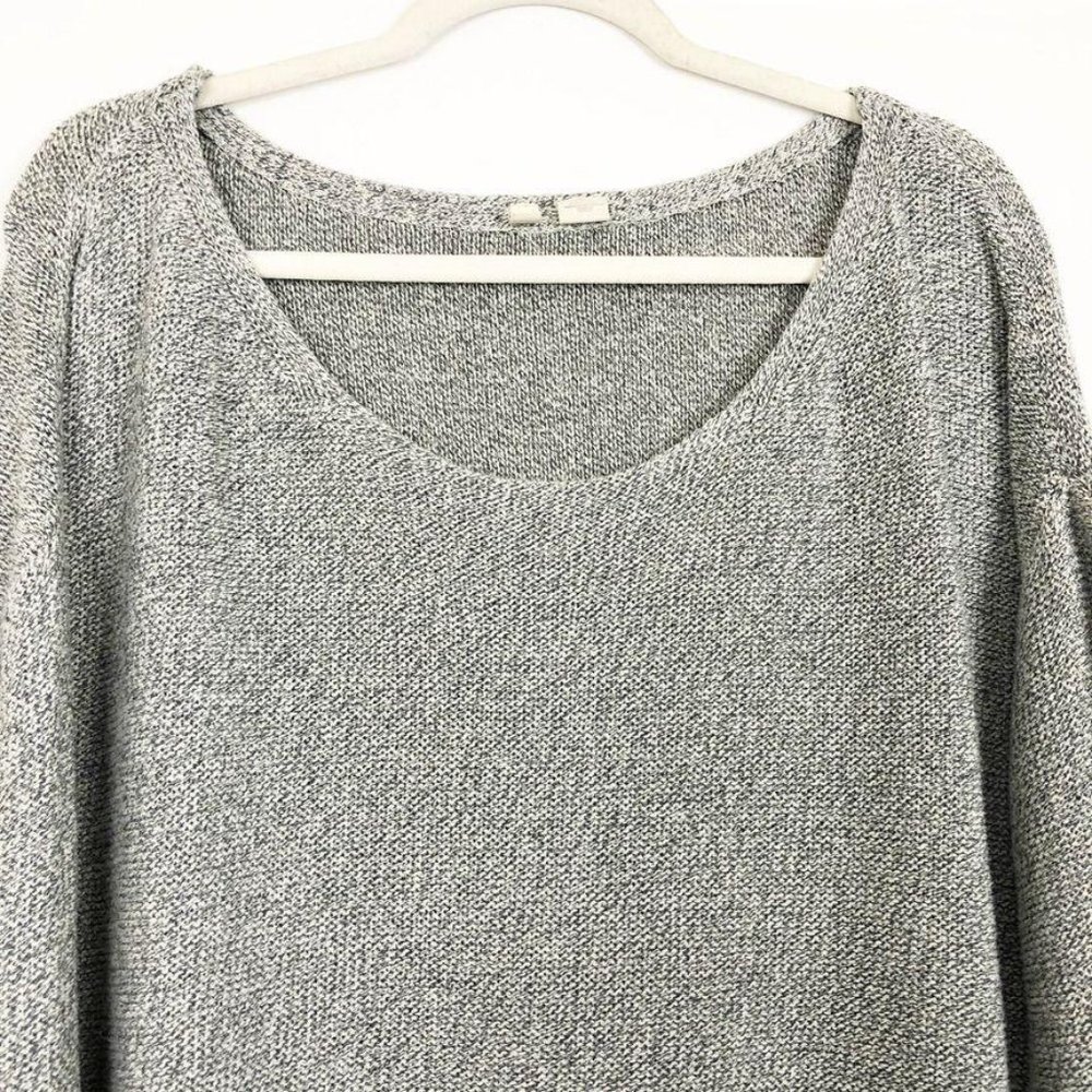 Anthropologie Fairview Oversized Sweater Gray S - Picture 4 of 12